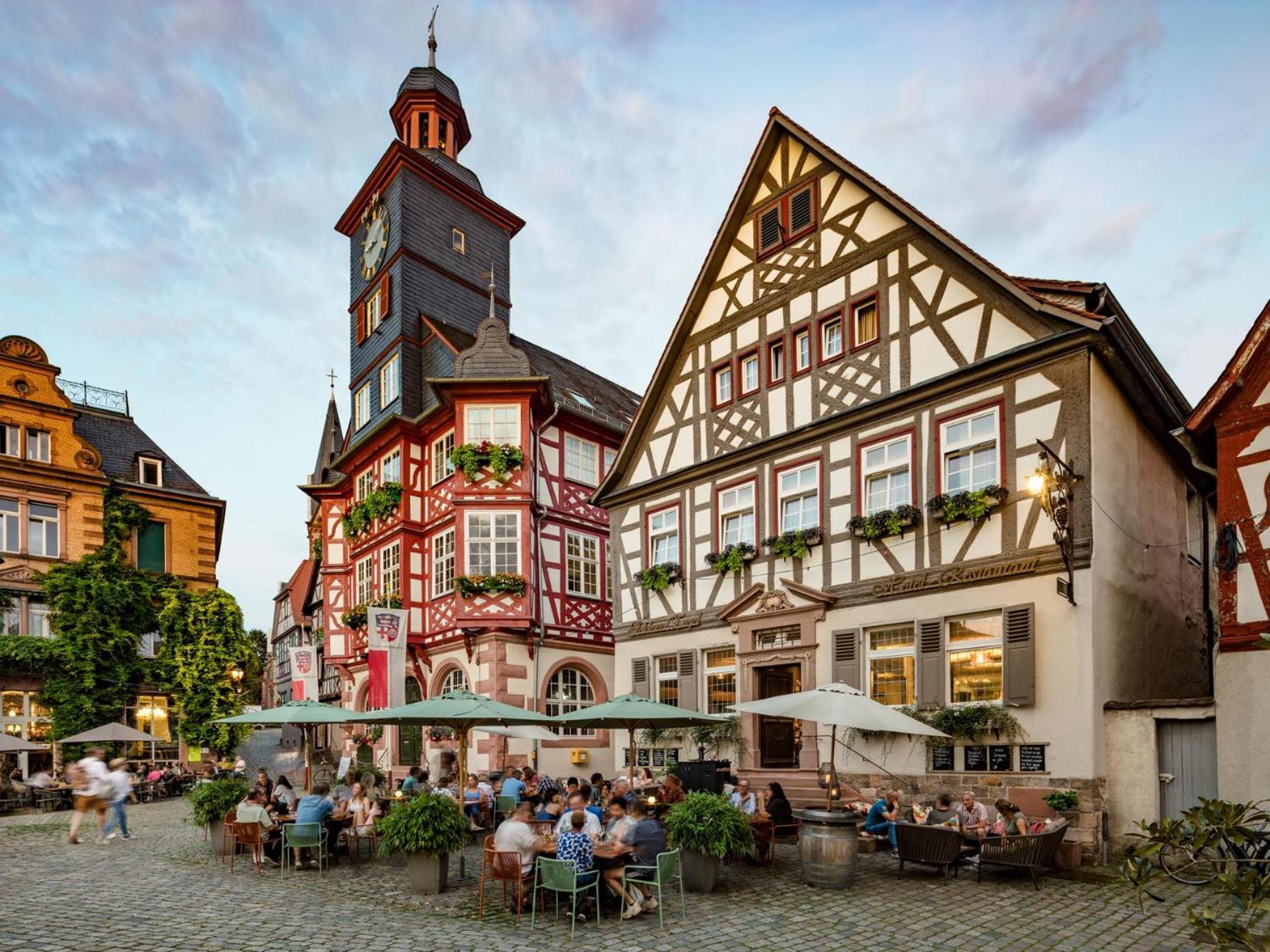 Heppenheim  Hotel Restaurant Goldener Engel מראה חיצוני תמונה